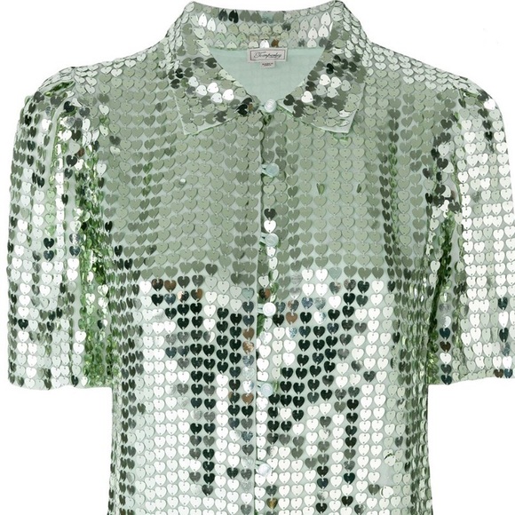 Temperley London heart sequin skirt and top - Picture 4 of 7